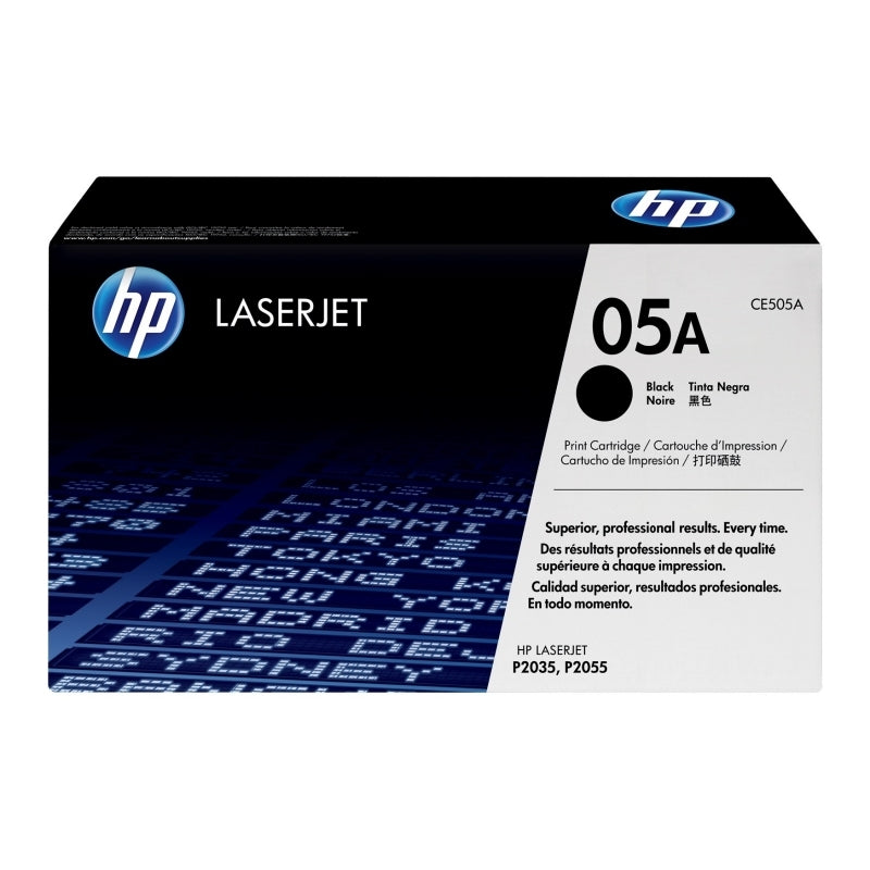 HP toner CE505A Preto - imagem 2