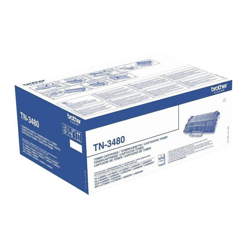 Brother toner TN3480 Preto - imagem 3