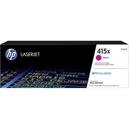 HP toner 415X Magenta - imagem 2