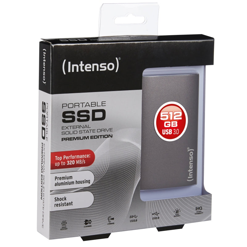 Disco SSD Intenso External 500GB Premium Edition 1.8" - imagem 2