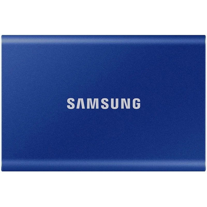 Disco SSD Samsung T7 Externo 2TB NVMe USB 3.2 Azul - imagem 2