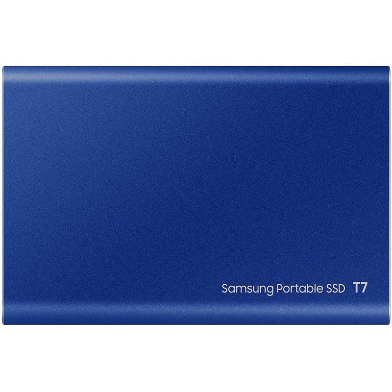 Disco SSD Samsung T7 Externo 2TB NVMe USB 3.2 Azul - imagem 5