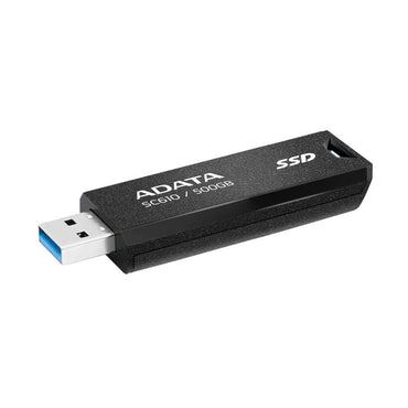 Disco SSD ADATA SC610 Externo 500GB USB 3.2 Gen2 Preto - imagem 2