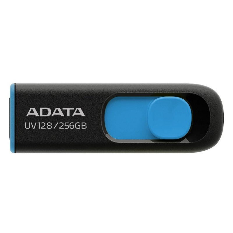 Pen USB ADATA Lapiz Usb UV128 256GB USB 3.2 Preto/Azul - imagem 2