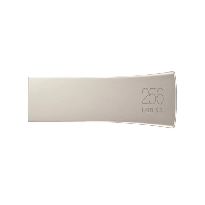 Pen USB Samsung Bar Plus 256GB USB 3.1 Champaign prateado - imagem 3