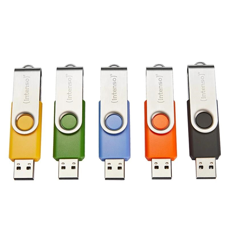 Pen USB Intenso Basic Line Multipack Lápiz USB 2.0 8GB 10u