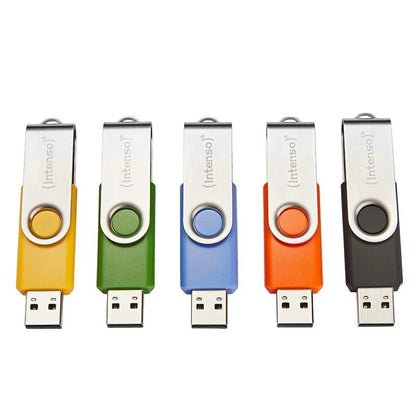 Pen USB Intenso Basic Line Multipack Lápiz USB 2.0 8GB 10u