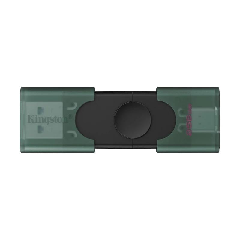 Pen USB Kingston DataTraveler 256GB USB 3.2 Gen1 DuoG2 - imagem 2