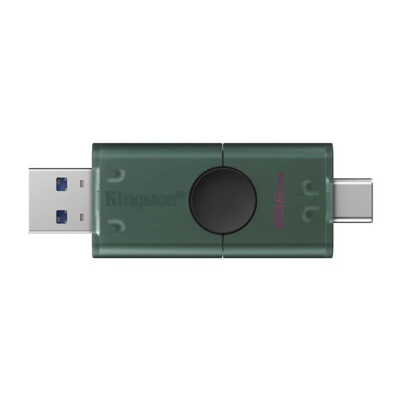 Pen USB Kingston DataTraveler 256GB USB 3.2 Gen1 DuoG2 - imagem 5