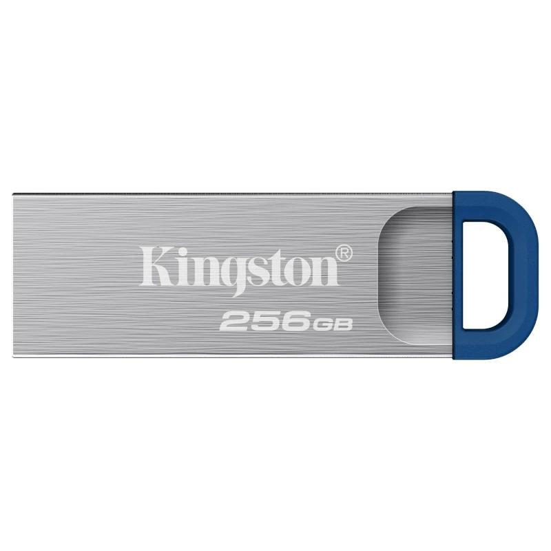 Pen USB Kingston DT Kyson 256GB USB3.2-A Gen1 220MBs Metal - imagem 2