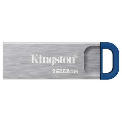 Pen USB Kingston DT Kyson 128GB USB3.2-A Gen1 220MBs Metal - imagem 2