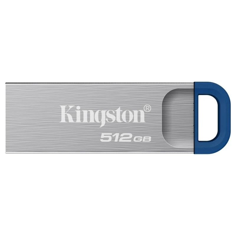 Pen USB Kingston DT Kyson 512GB USB3.2-A Gen1 220MBs Metal - imagem 2