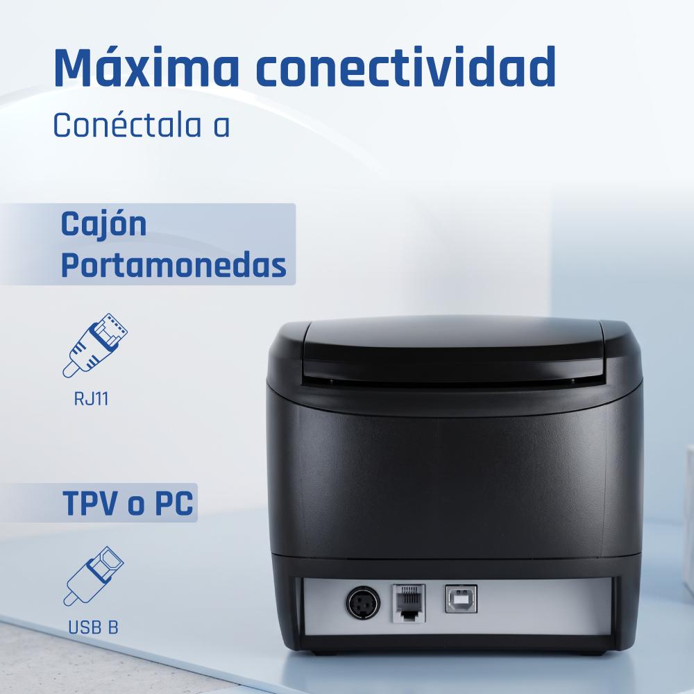 Impressora iggual térmica tickets TP EASY 80 USB+RJ - imagem 4