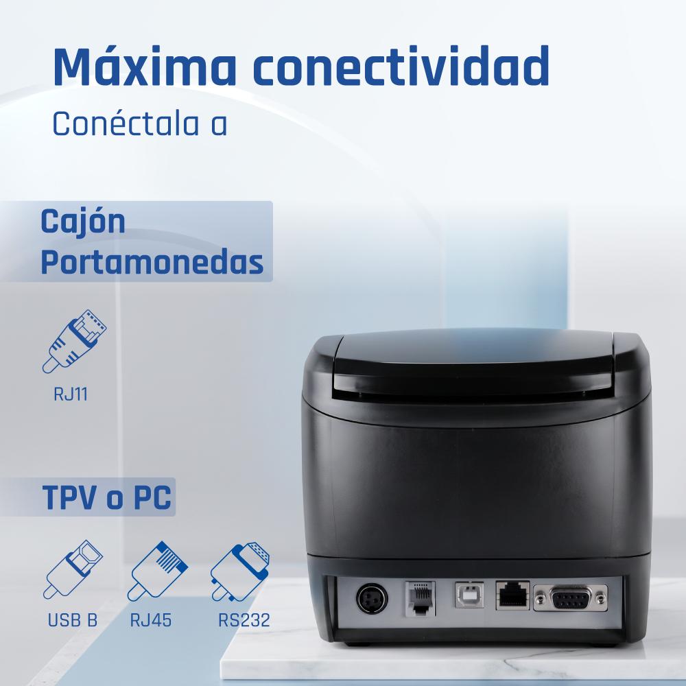 Impressora iggual térmica TP7001 USB+RS232+RJ45 - imagem 3