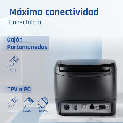 Impressora iggual térmica TP7001 USB+RS232+RJ45 - imagem 3