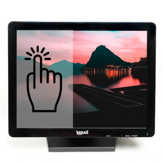 Monitor iggual táctil resistivo 15" USB VGA HDMI