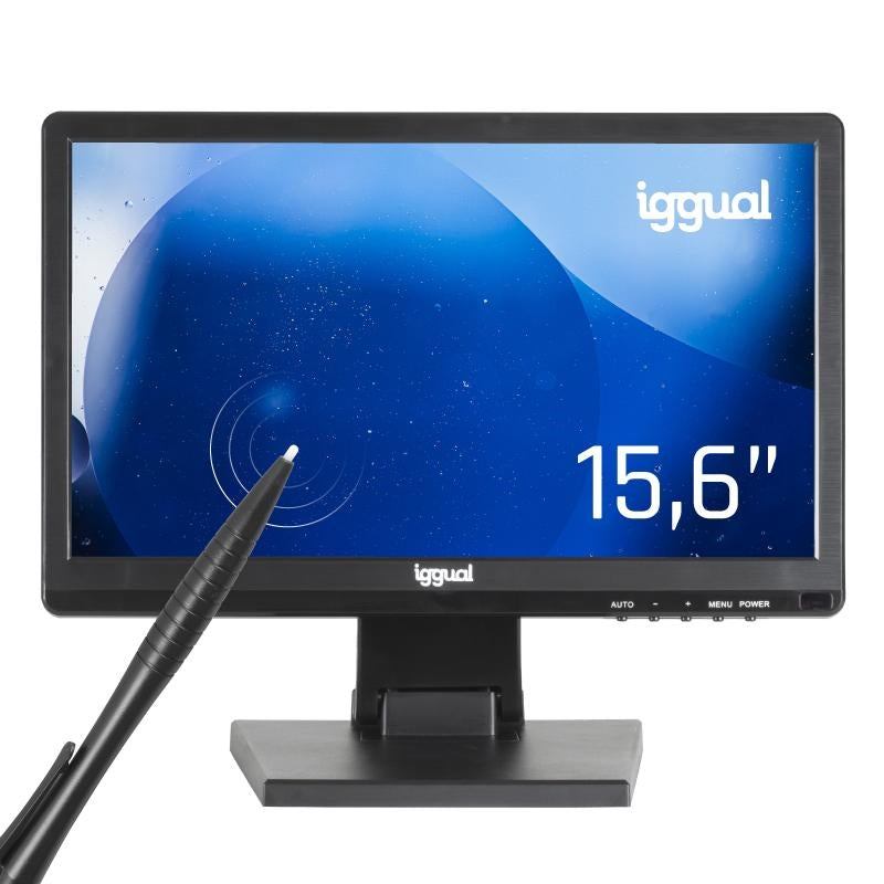 Monitor iggual táctil resistivo 15,6" 16:9 HD+