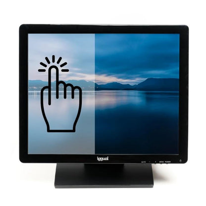 Monitor iggual táctil resistivo 19" USB VGA HDMI