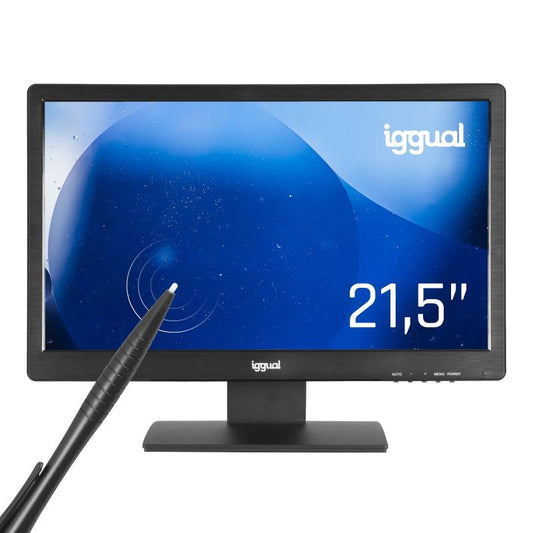 Monitor iggual táctil resistivo 21,5" 16:9 FHD