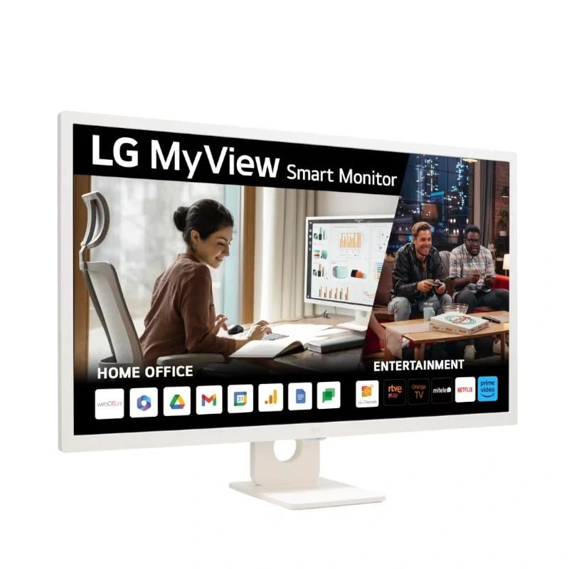 Monitor LG 32SR50F-W monitor Smart 32"IPS FHD HDMI USB MM - imagem 2