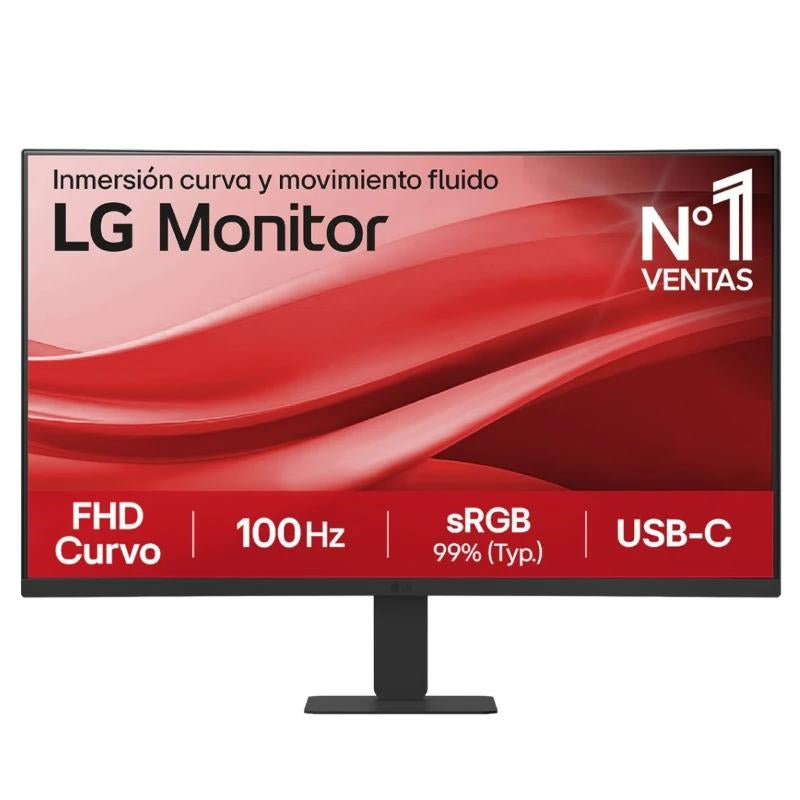 Monitor LG 27U421A-B monitor 27" FHD 1xHDMI curvo - imagem 2