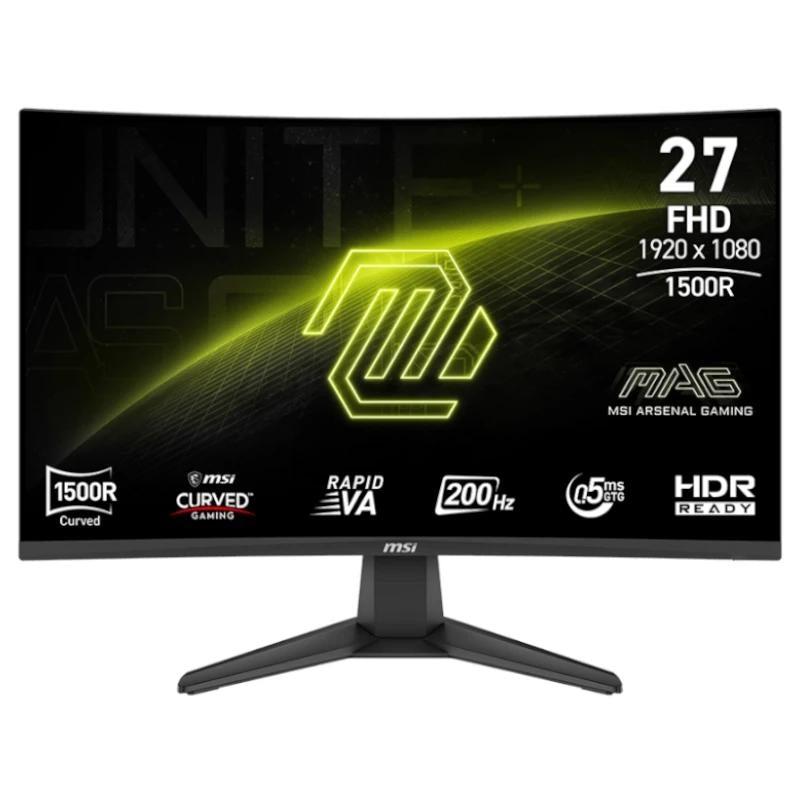 Monitor MSI MAG276CF E20 27" FHD 200Hz 0.5ms curv - imagem 2