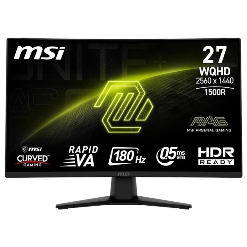 Monitor MSI MAG274CQF Monitor 27" WQHD 180hz curv