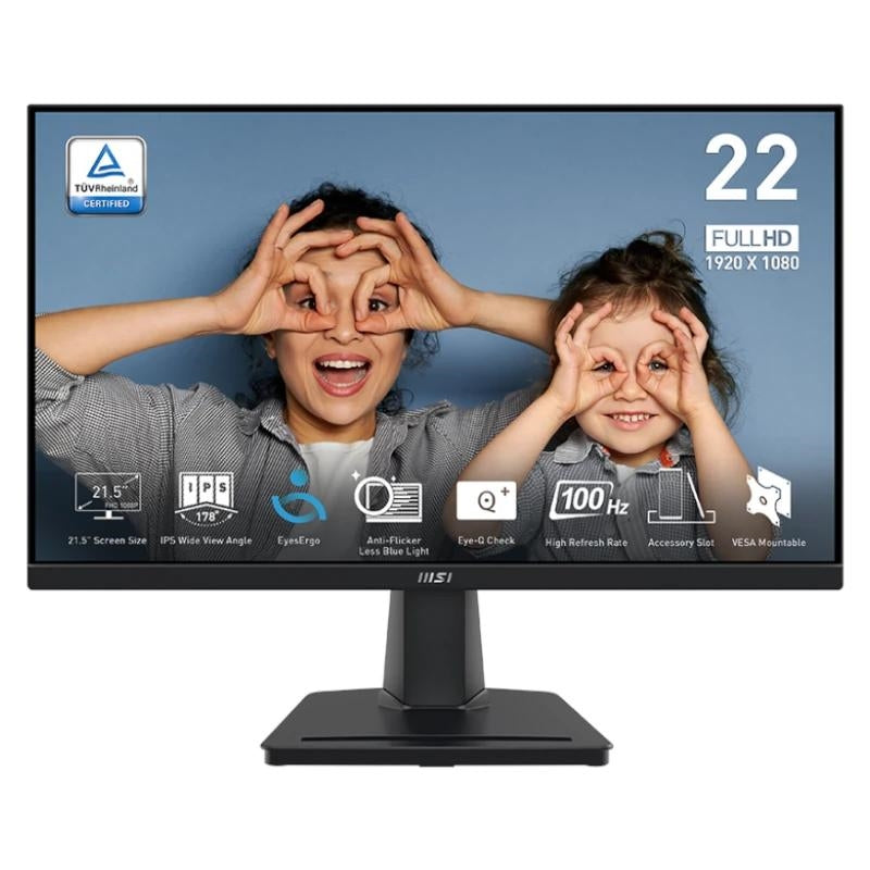 Monitor MSI MP225 E12VL Monitor 22" FHD 120Hz VGA HDMI
