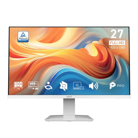 Monitor MSI MP273W E14A Monitor 27" IPS 144Hz Blanco