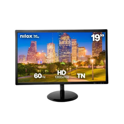 Monitor Nilox NXM19FHD22 19" 60Hz VGA HDMI - imagem 2