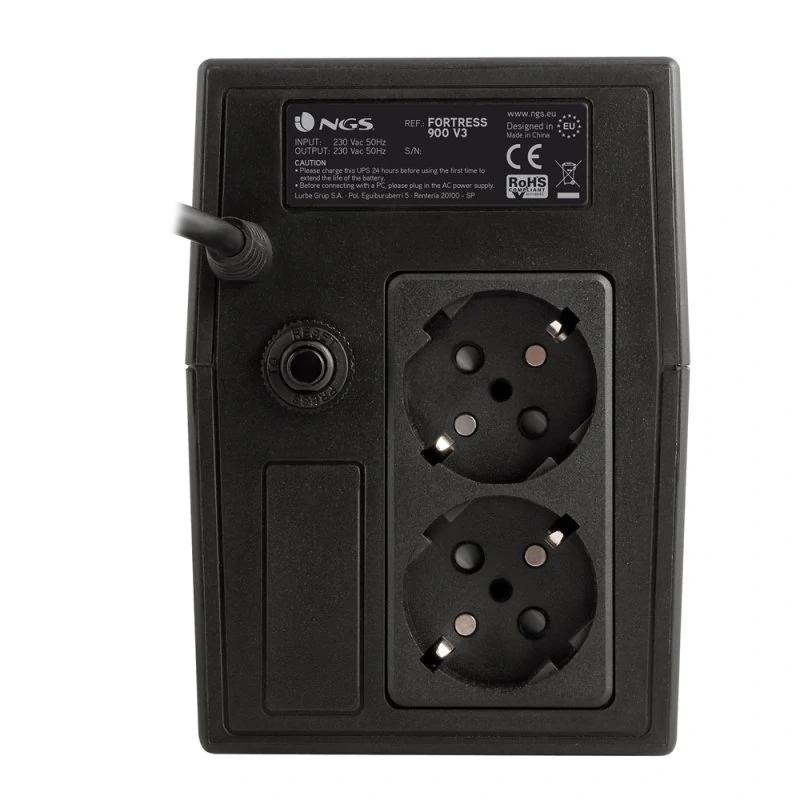 UPS NGS Sai FORTRESS 900V3, 360W - AVR 2 SHUCKO - imagem 5
