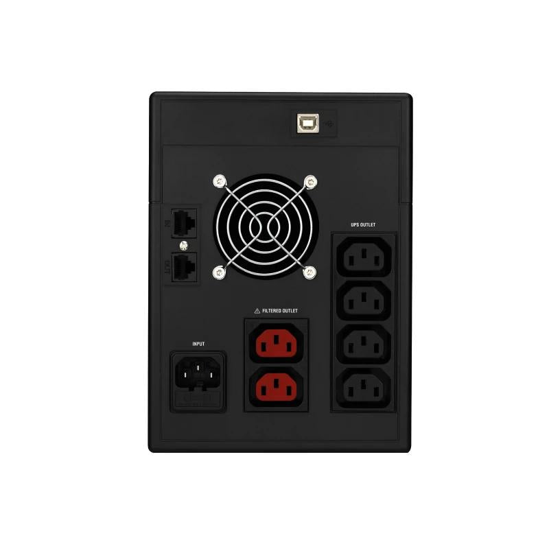 UPS NILOX SAI PREMIUM L.I SINEWAVE 3000VA - imagem 4