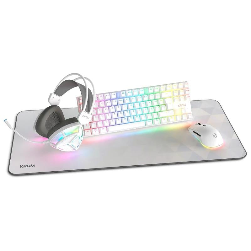 Teclado KROM KLASS PCombo Gaming 4 em 1