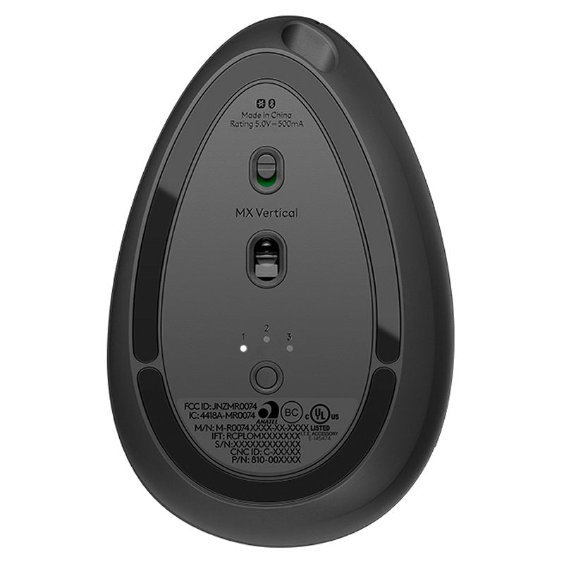 Rato Logitech MX Vertical Ratón ergonómico Preto - imagem 10