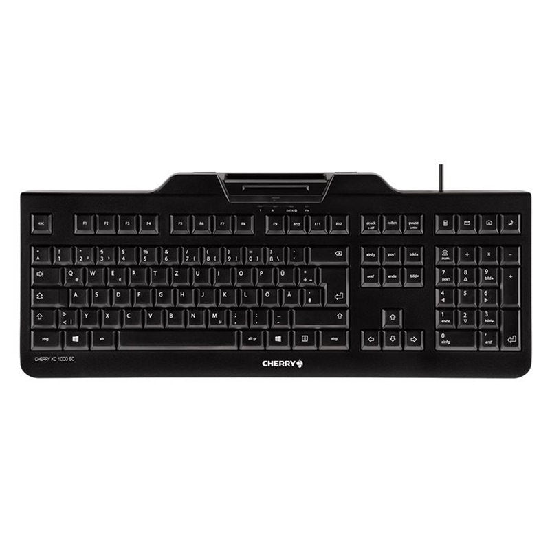 Teclado Cherry Teclado+lector chip integrado (DNIe) Preto - imagem 2