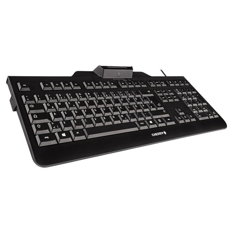 Teclado Cherry Teclado+lector chip integrado (DNIe) Preto - imagem 4