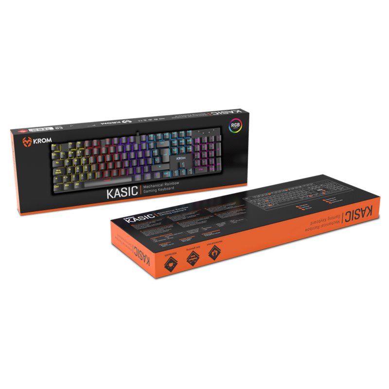 Teclado KROM mecanico KASIC rgb - imagem 4