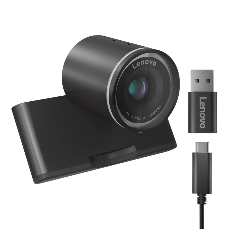 Webcam Lenovo 8 MP 4K Ultra HD USB-C Preto - imagem 3