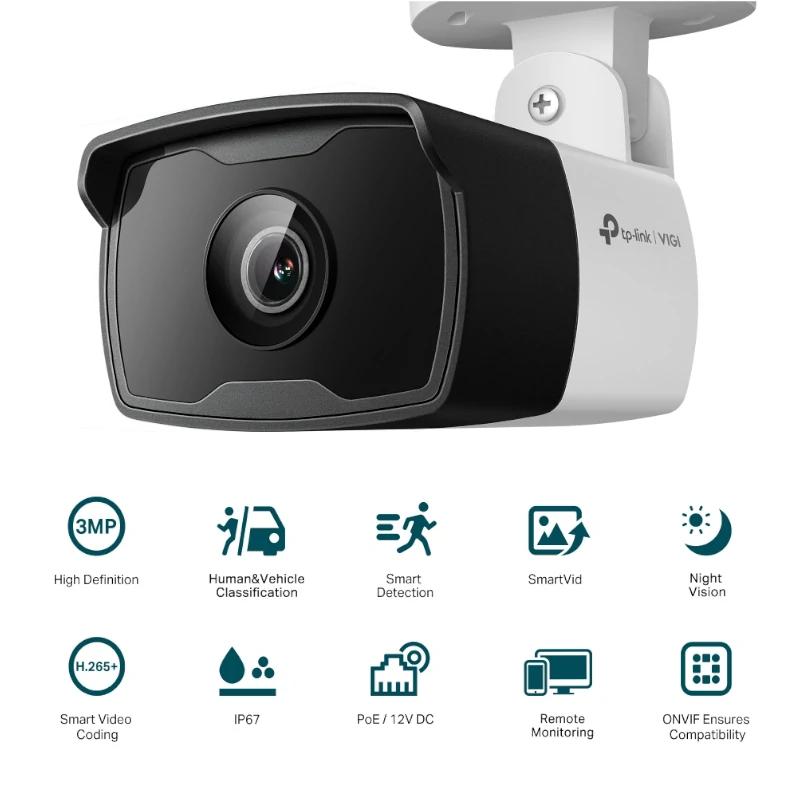 Câmara de Vigilância VIGI Cámara IP Bullet C330I 3MP Plástico IR 4mm - imagem 3