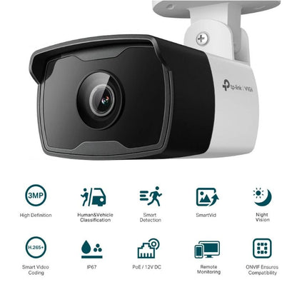 Câmara de Vigilância VIGI Cámara IP Bullet C330I 3MP Plástico IR 4mm - imagem 3