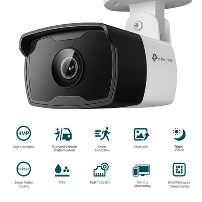 Câmara de Vigilância VIGI Cámara IP Bullet C340I 4MP Plástico IR 2.8mm - imagem 3