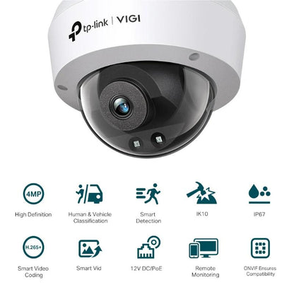 Câmara de Vigilância VIGI Cámara IP C240I Domo 4MP Plástico IR 4mm - imagem 4