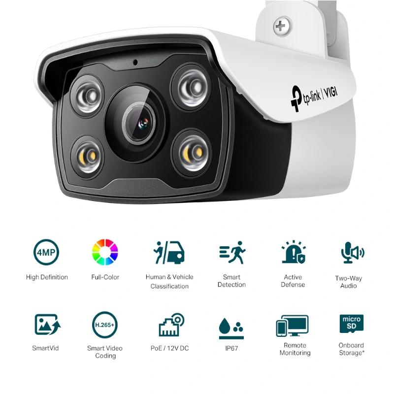 Câmara de Vigilância VIGI Cámara IP Bullet C340 4MP Plástico Full-cores - imagem 3