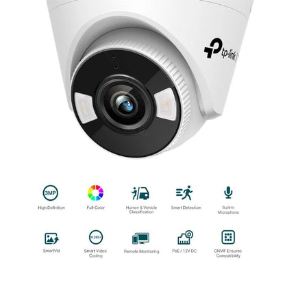 Câmara de Vigilância VIGI Cámara IP Turret C430 3MP PlásT Full-cores 2. - imagem 4
