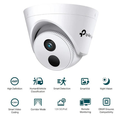 Câmara de Vigilância VIGI Cámara IP Turret C440I 4MP Plástico IR 2.8mm - imagem 3