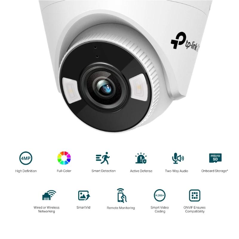 Câmara de Vigilância VIGI Cámara IP Turret C440-W 4MP Plástico FColor W - imagem 3