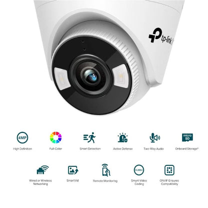 Câmara de Vigilância VIGI Cámara IP Turret C440-W 4MP Plástico FColor W - imagem 3