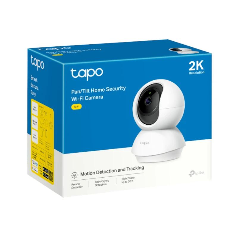 Câmara de Vigilância TP-Link TC71 Home Camera WiFi 2K 3MP 360º mSD - imagem 3