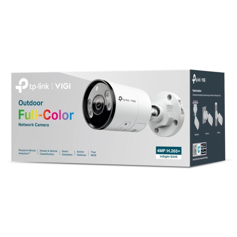 Câmara de Vigilância VIGI S345(4mm) Cámara NW Bullet 4MP Out Full-cores - imagem 5