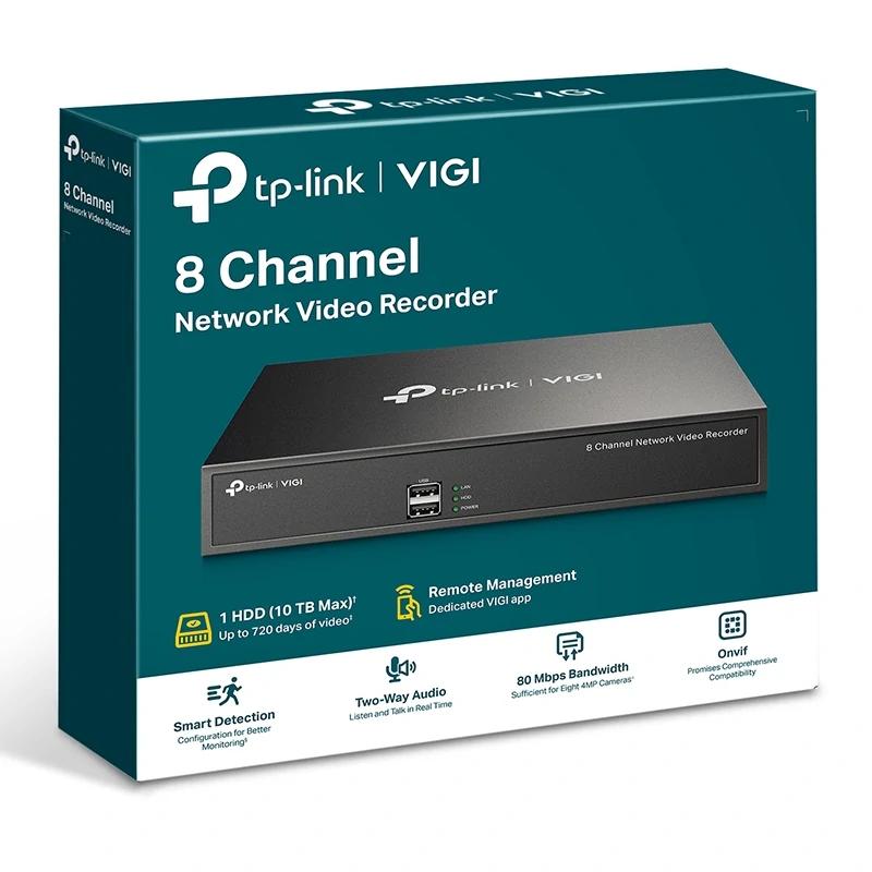 Gravador de Vídeo em Rede VIGI Grabador IP NVR1008H Rack 01 HDD 08 Canales - imagem 4